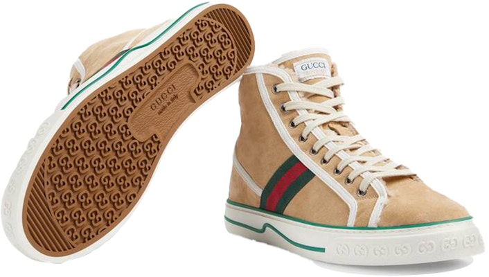 Gucci Tennis 1977 High 'Beige' 649335-UAE20-9564 Details for Gucci Tennis 1977 High 'Beige' 649335-UAE20-9564