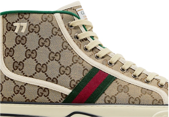 Gucci Tennis 1977 High 'Beige Ebony' 625807-HVK70-9765 Order Gucci Tennis 1977 High 'Beige Ebony' 625807-HVK70-9765