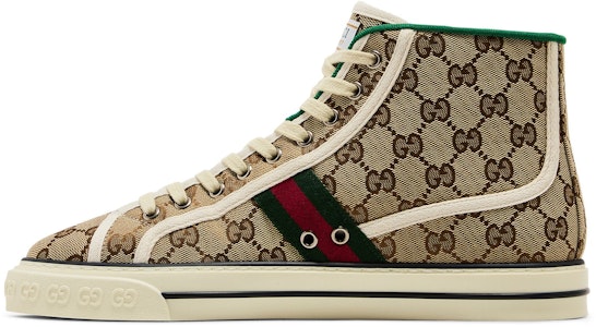 Gucci Tennis 1977 Alto 'Beige Ébano' 625807-HVK70-9765 Lookbook Gucci Tennis 1977 Alto 'Beige Ébano' 625807-HVK70-9765