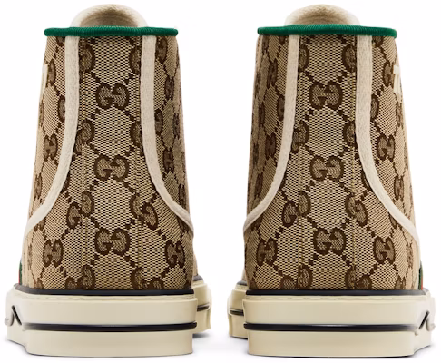 Gucci Tennis 1977 High 'Beige Ebony' 625807-HVK70-9765 Details for Gucci Tennis 1977 High 'Beige Ebony' 625807-HVK70-9765