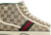 Gucci Tennis 1977 Tinggi 'Beige Ebony' 625807 HVK70 9765