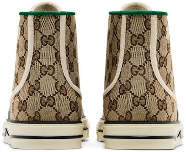 古驰网球1977高帮鞋“米色乌木” 625807 HVK70 9765 Details for 古驰网球1977高帮鞋“米色乌木” 625807 HVK70 9765