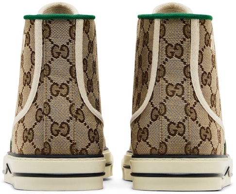 Gucci Tennis 1977 High 'Beige Ebony' 625807 HVK70 9765 Details for Gucci Tennis 1977 High 'Beige Ebony' 625807 HVK70 9765