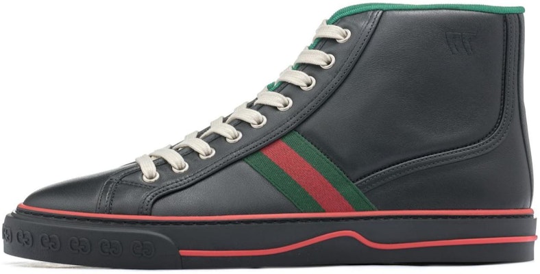 Gucci Tennis 1977 High 'Black Red Green' 644734-17L20-1074 Buy Gucci Tennis 1977 High 'Black Red Green' 644734-17L20-1074