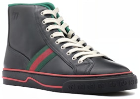 GUCCI古馳 皮革 時尚簡約 高筒 板鞋 男款 黑色 Order GUCCI古馳 皮革 時尚簡約 高筒 板鞋 男款 黑色