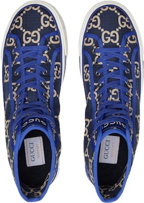 Gucci Tennis 1977 High 'Biru' 774289-FACTD-8458 Lookbook Gucci Tennis 1977 High 'Biru' 774289-FACTD-8458