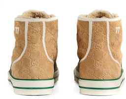 Gucci Tennis 1977 High 'Suede Mentega Mini GG' 649335-UJ510-9564 Purchase Gucci Tennis 1977 High 'Suede Mentega Mini GG' 649335-UJ510-9564