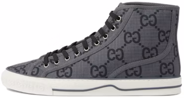 Gucci Tennis 1977 High 'GG Monogram - Grey Black' 771463-FACTD-1144 Gucci Tennis 1977 High 'GG Monogram - Grey Black' 771463-FACTD-1144