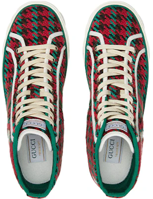Gucci Tennis 1977 High ''Hahnentritt-Motiv'' 644737-2KT30-8262 Shop Gucci Tennis 1977 High ''Hahnentritt-Motiv'' 644737-2KT30-8262