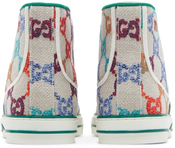 Gucci Tennis 1977 Tinggi 'Pelbagai' 625807-UFT40-8467 Details for Gucci Tennis 1977 Tinggi 'Pelbagai' 625807-UFT40-8467