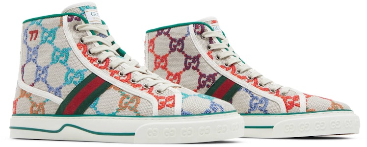 Gucci Tennis 1977 Tinggi 'Pelbagai' 625807-UFT40-8467 Cheap Gucci Tennis 1977 Tinggi 'Pelbagai' 625807-UFT40-8467