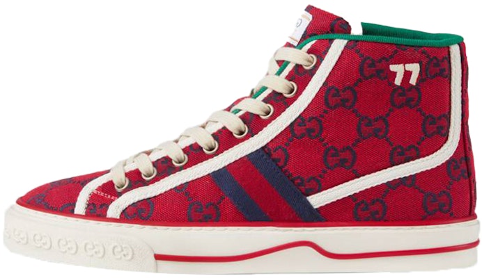 Gucci Tennis 1977 High Top Sneakers 'Red' 661389-2UZL0-6497 Buy Gucci Tennis 1977 High Top Sneakers 'Red' 661389-2UZL0-6497