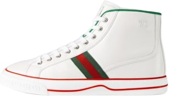 Gucci Tennis 1977 High 'White Green Red' 644734-17L20-9071 Gucci Tennis 1977 High 'White Green Red' 644734-17L20-9071