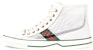 Gucci Tennis 1977 Tinggi 'Kulit Putih' 663258-2WB10-9070