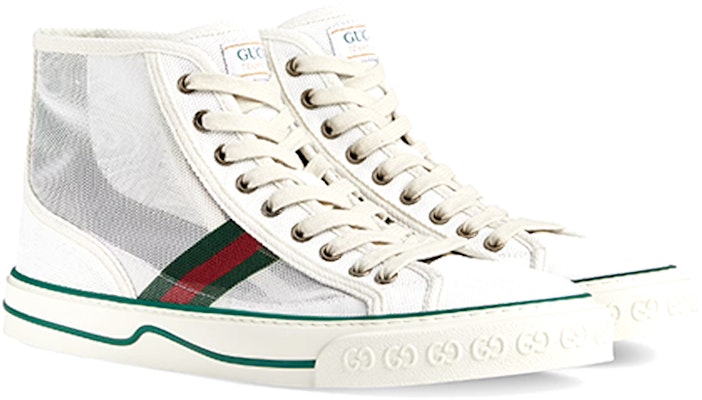 Gucci Tennis 1977 Tinggi 'Kulit Putih' 663258-2WB10-9070 Order Gucci Tennis 1977 Tinggi 'Kulit Putih' 663258-2WB10-9070