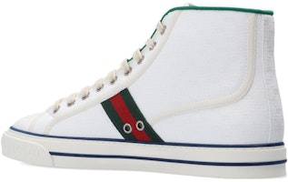 Gucci Tennis 1977 High 'Putih Mini GG' 625807-99WM0-9074 Lookbook Gucci Tennis 1977 High 'Putih Mini GG' 625807-99WM0-9074