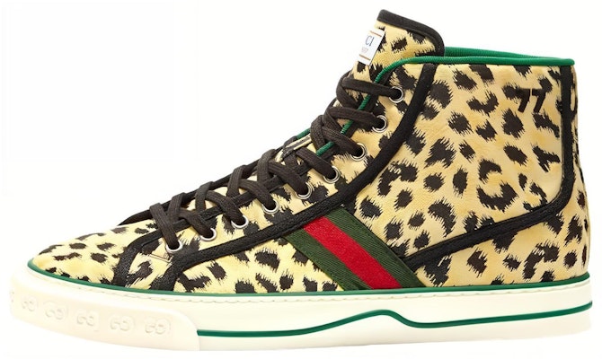 Gucci Tennis 1977 High Top Sneakers 'Yellow Black' 625807-2D310-2070 Buy Gucci Tennis 1977 High Top Sneakers 'Yellow Black' 625807-2D310-2070