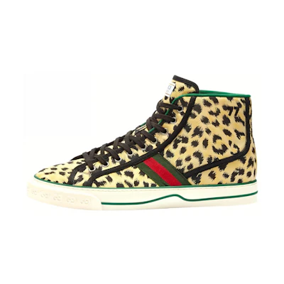 Gucci Tennis 1977 High Top Sneakers 'Yellow Black'