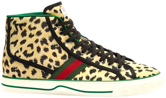 Gucci Tennis 1977 High Top Sneakers 'Yellow Black' 625807-2D310-2070 Order Gucci Tennis 1977 High Top Sneakers 'Yellow Black' 625807-2D310-2070