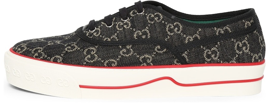 Gucci Tennis 1977 Low 'Logo GG - Denim Hitam' 655699-UN340-1292 Buy Gucci Tennis 1977 Low 'Logo GG - Denim Hitam' 655699-UN340-1292