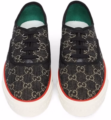 Gucci Tennis 1977 Low 'GG Logo - Black Denim' 655699-UN340-1292 Lookbook Gucci Tennis 1977 Low 'GG Logo - Black Denim' 655699-UN340-1292