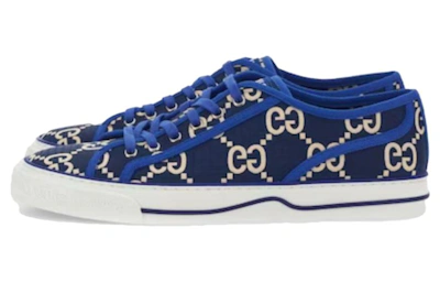 Gucci Tennis 1977 Low 'GG Monogram - Blue'