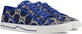 Gucci Tennis 1977 Rendah 'GG Monogram - Biru' 774286-FACTD-8458