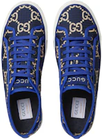 Shop GUCCI古馳 Tennis 1977 舒適百搭 低筒 球鞋 男款 藍色
