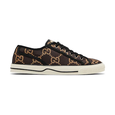 Gucci Tennis 1977 Low 'GG Monogram - Ebony Beige'