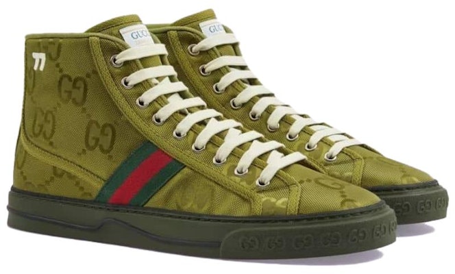 Gucci Tennis 1977 Rendah 'Hijau' 731999-H9H80-3342 Order Gucci Tennis 1977 Rendah 'Hijau' 731999-H9H80-3342