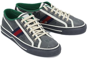 古驰网球 1977 环保低帮 '灰色' 628709-H9H70-1161 Lookbook 古驰网球 1977 环保低帮 '灰色' 628709-H9H70-1161