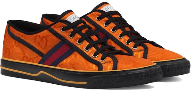 グッチ テニス1977 オフグリッド オレンジ (Gucci Tenisu 1977 Ofugurido Orenji) 628709-H9H70-7572 Lookbook グッチ テニス1977 オフグリッド オレンジ (Gucci Tenisu 1977 Ofugurido Orenji) 628709-H9H70-7572