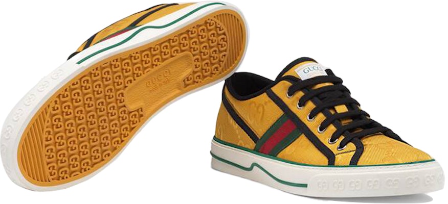 Gucci Tennis 1977 Off the Grid Low 'Yellow' 628709-H9H70-7665 Details for Gucci Tennis 1977 Off the Grid Low 'Yellow' 628709-H9H70-7665