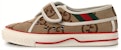 Kasut Gucci Tennis 1977 'Beige Putih' 692917-UKO70-2584