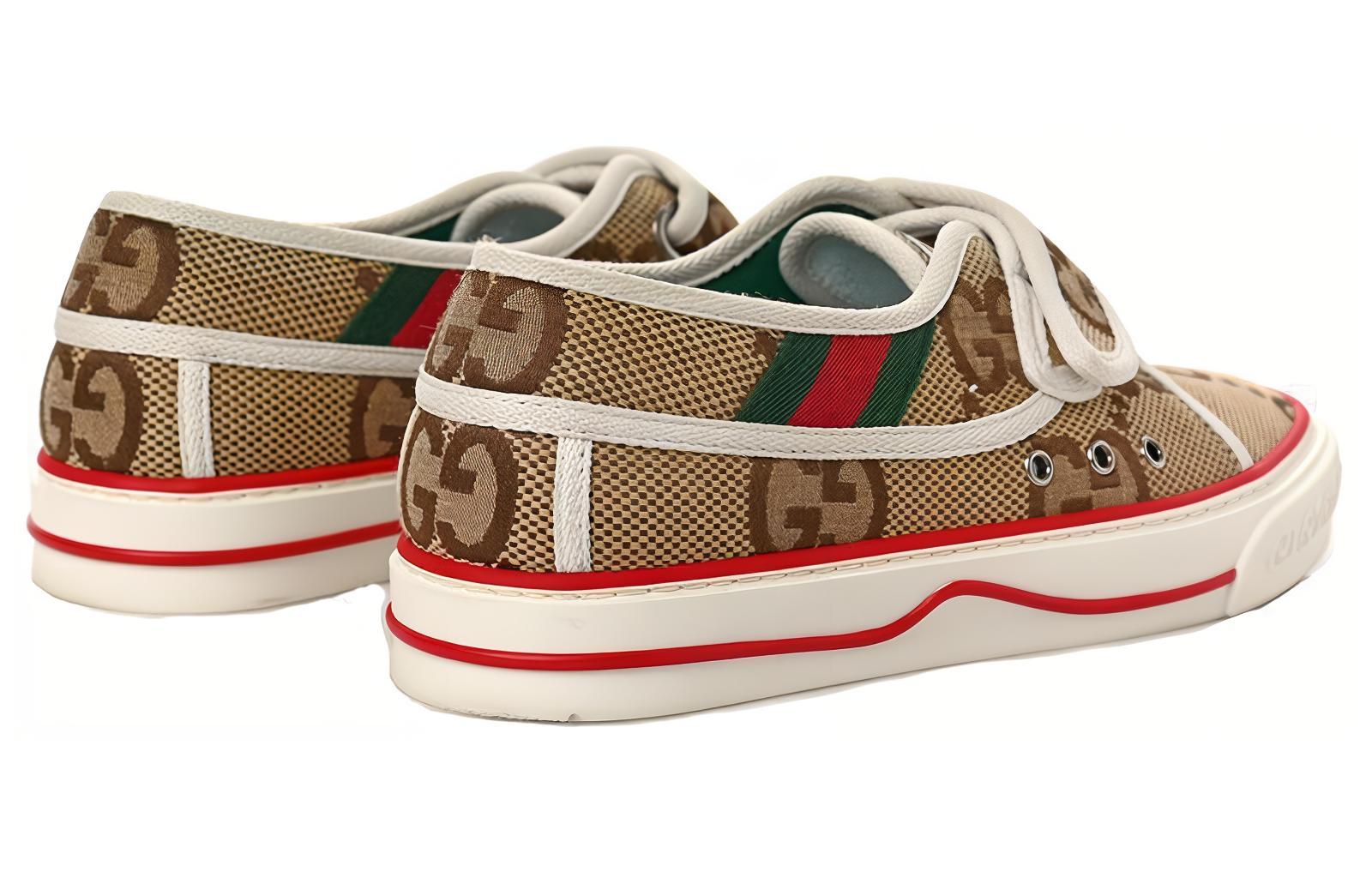 Lookbook GUCCI古馳 Tennis 1977 低幫 時尚板鞋 男款 烏木色