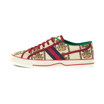 Gucci Tennis 1977 Shoes 'White Red Green'