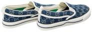 Shop Gucci Tennis 1977 Slip-On 'Denim' Lelaki dan Wanita 643489-2KQ20-4465