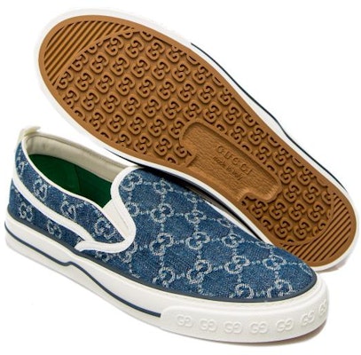 Gucci 1977 Slip-On 'Denim' Sepatu Tennis 643489-2KQ20-4465 Purchase Gucci 1977 Slip-On 'Denim' Sepatu Tennis 643489-2KQ20-4465