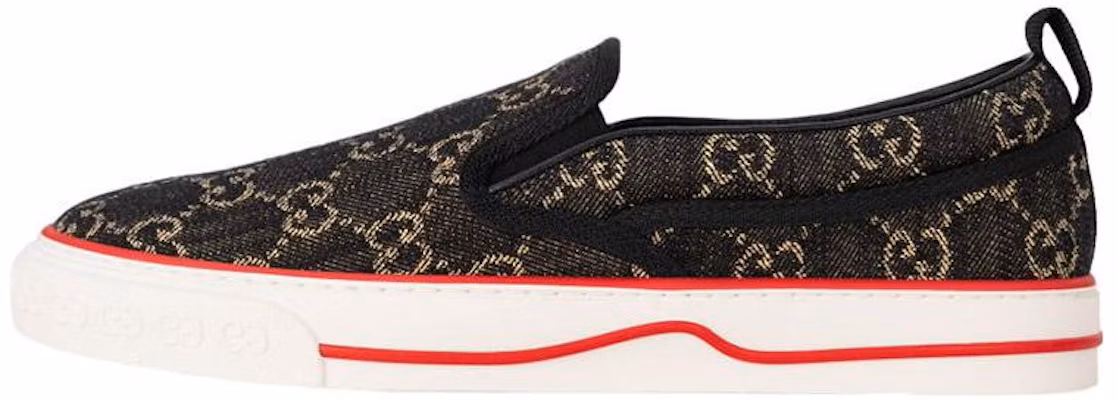 Gucci Tennis 1977 Slip-On 'GG Black Denim' 643489-UN360-1294 Buy Gucci Tennis 1977 Slip-On 'GG Black Denim' 643489-UN360-1294