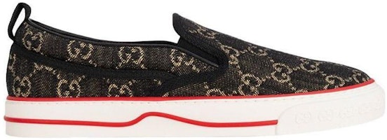 Gucci Tennis 1977 Slip-On GG 'Hitam' 643489-UN360-1294 Order Gucci Tennis 1977 Slip-On GG 'Hitam' 643489-UN360-1294