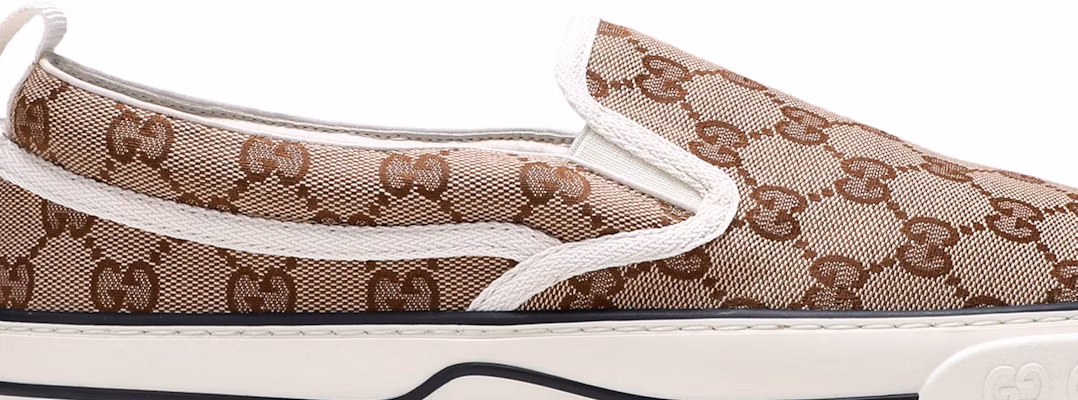 Gucci Tennis 1977 Slip-On 'Beige Ebony' 643489-2HK30-9761 Order Gucci Tennis 1977 Slip-On 'Beige Ebony' 643489-2HK30-9761