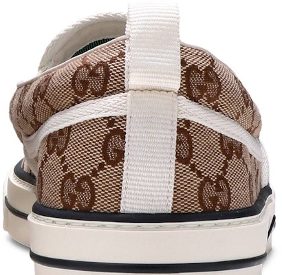 Gucci Tennis 1977 Slip-On 'Beige Ebony' 643489-2HK30-9761 Sizing Gucci Tennis 1977 Slip-On 'Beige Ebony' 643489-2HK30-9761