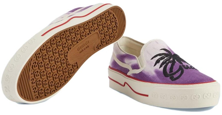 Gucci Tennis 1977 Slip-On 'White Purple' 703553-U5H10-5560 Purchase Gucci Tennis 1977 Slip-On 'White Purple' 703553-U5H10-5560