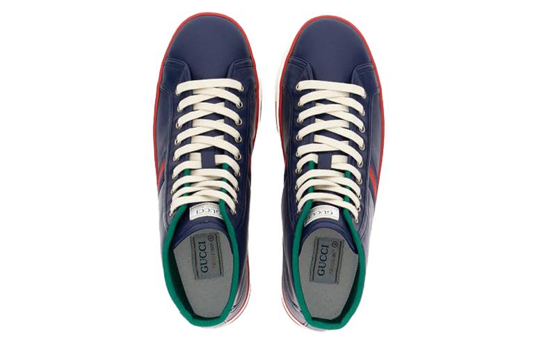 Shop 古驰 1977 海军蓝 网球鞋 644734-17L20-4174