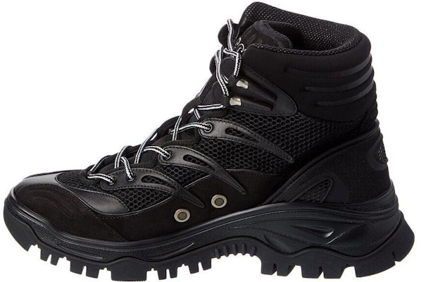 Gucci Thick Sole Round Toe Lace-Up Boots 'Black' 700256-2KD20-1000 Buy Gucci Thick Sole Round Toe Lace-Up Boots 'Black' 700256-2KD20-1000