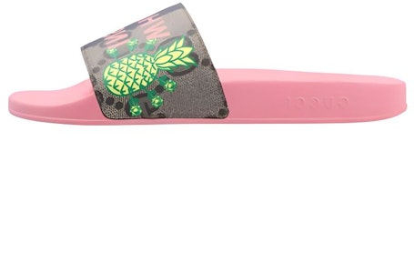 Gucci Thong Sandals 'Pink Pineapple' 683292-URM00-9744 Buy Gucci Thong Sandals 'Pink Pineapple' 683292-URM00-9744