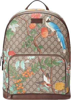 Gucci Tian GG Supreme Backpack Monogram GG Floral Pattern Beige/Ebony/Multicolor Buy Gucci Tian GG Supreme Backpack Monogram GG Floral Pattern Beige/Ebony/Multicolor
