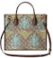 Order Gucci Tiger GG Small Tote Bag Beige/Ebony