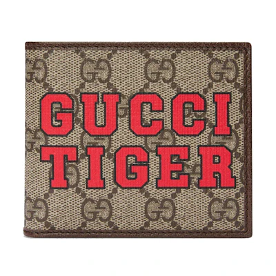 Gucci Tiger Wallet Beige/Ebony