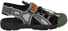 Order Sandal Sukan Gucci Tinsel Hitam Perak Hijau 563484-98D10-8461